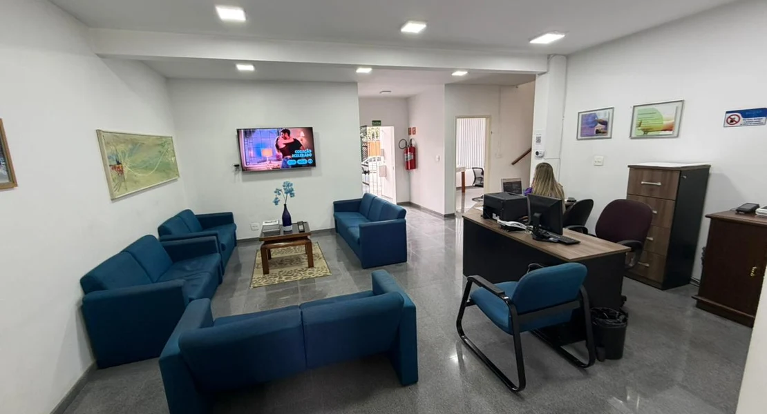 Recepção da SUORT Clínica Integrada — clínica ortopédica em Perdizes São Paulo